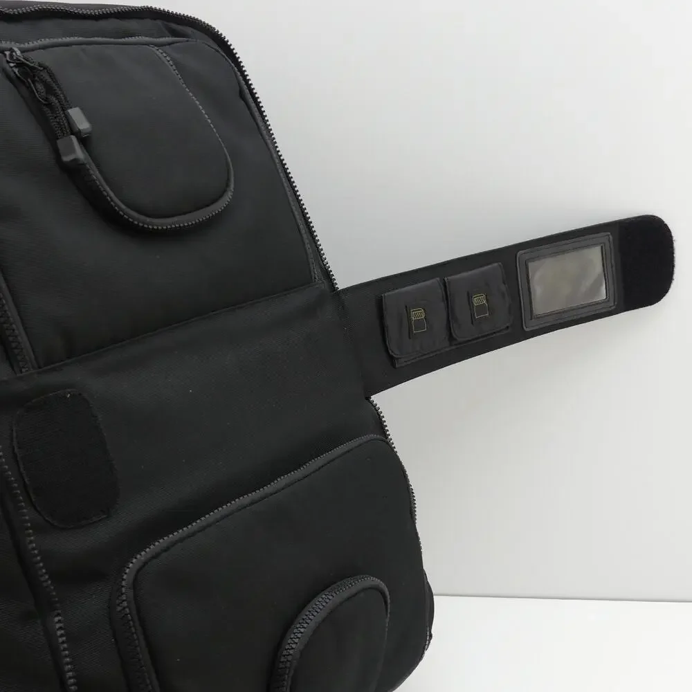 Nikon Camera Equipment Backpack Black Padded Multi Pocket Gear Bag Travel Case